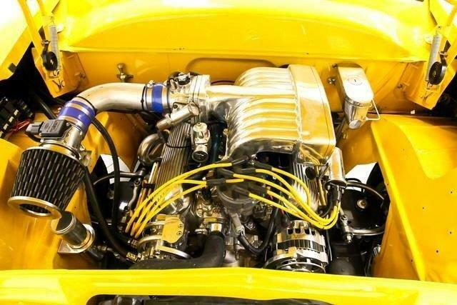 1953 Yellow Ford Fairlane Sedan