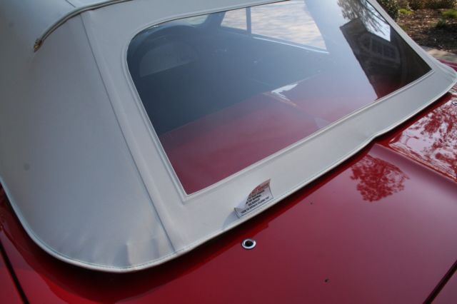 1964 Red Chevrolet Corvette Convertible