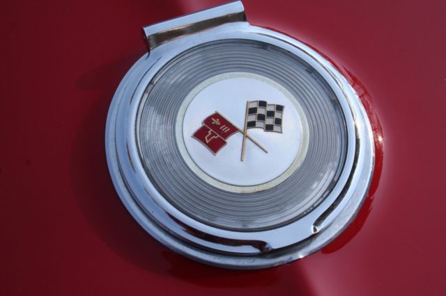 1964 Red Chevrolet Corvette Convertible