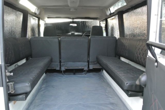 1980 White Land Rover Defender SUV