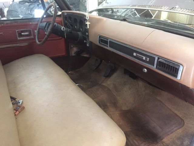 1979 BROWN AND WHITE Chevrolet C-10 PICK UP