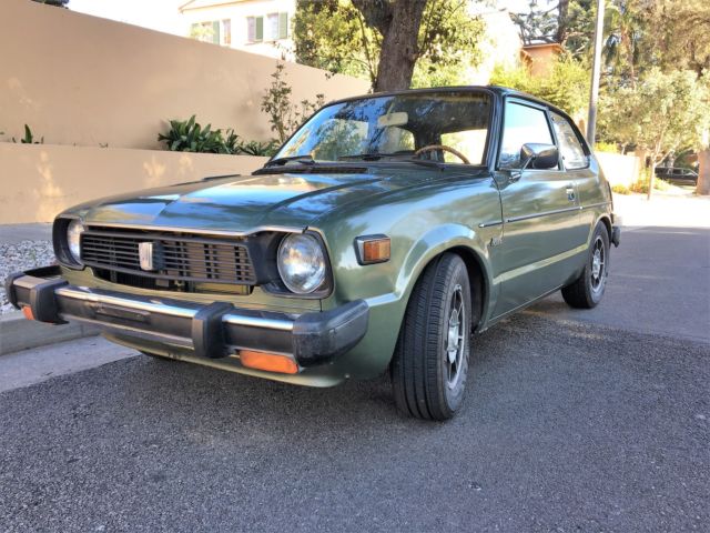 1979 Green Honda Civic Hatchback