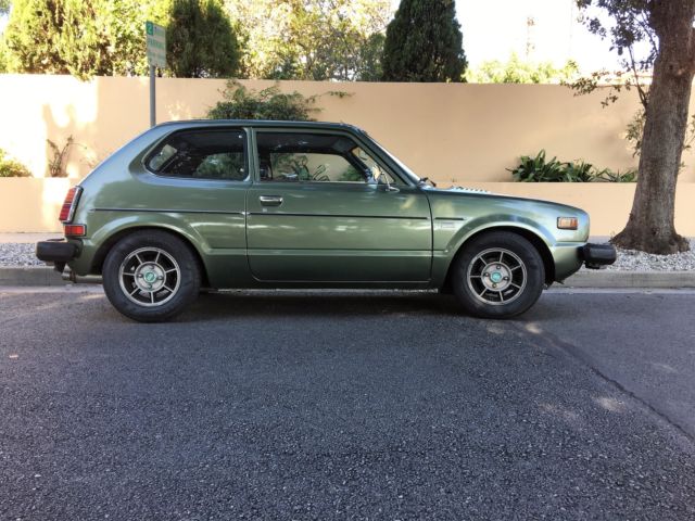 1979 Green Honda Civic Hatchback