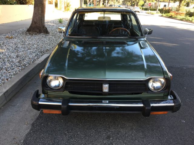 1979 Green Honda Civic Hatchback
