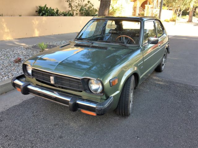 1979 Green Honda Civic Hatchback
