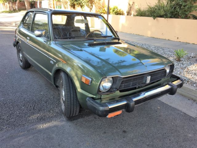 1979 Green Honda Civic Hatchback