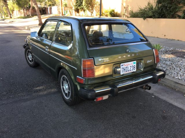 1979 Green Honda Civic Hatchback