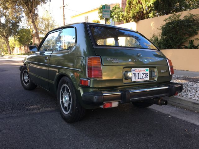 1979 Green Honda Civic Hatchback