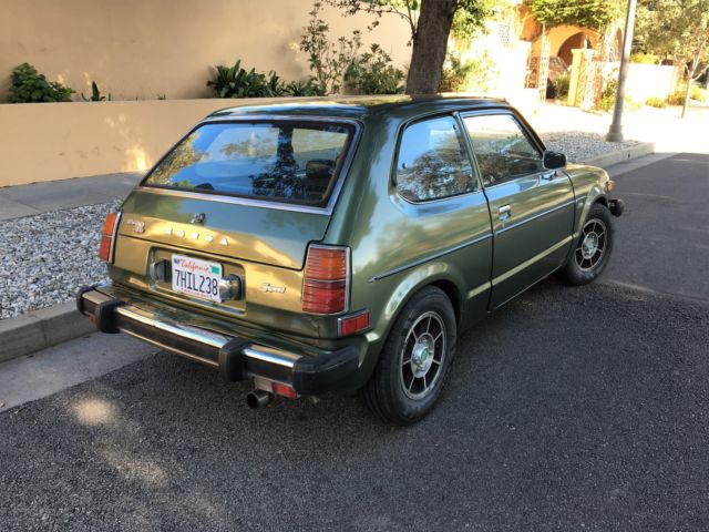 1979 Green Honda Civic Hatchback