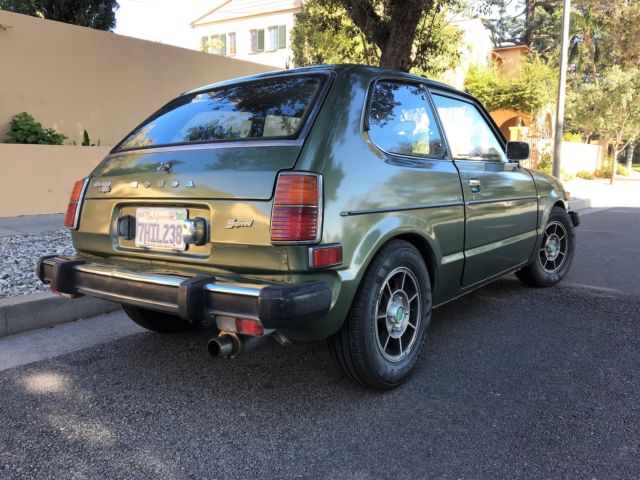 1979 Green Honda Civic Hatchback