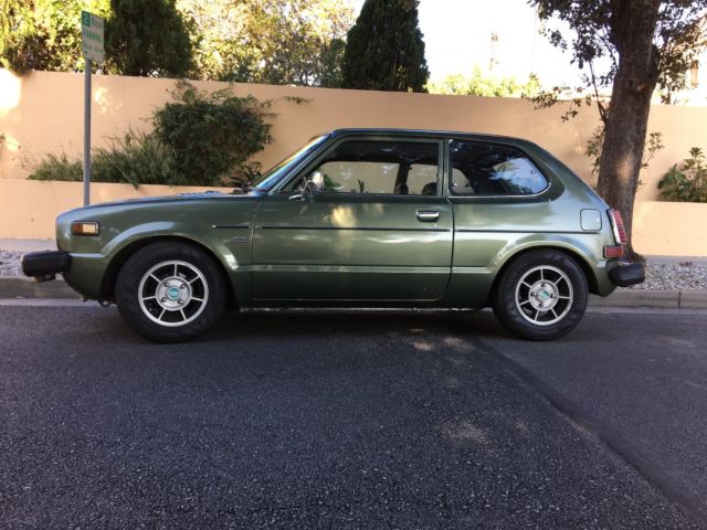 1979 Green Honda Civic Hatchback
