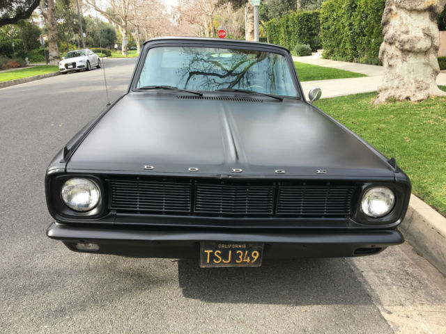 1966 Black Dodge Dart Coupe