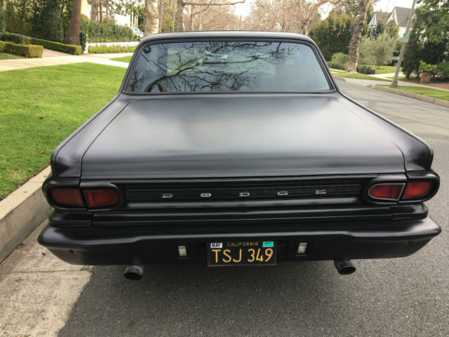1966 Black Dodge Dart Coupe