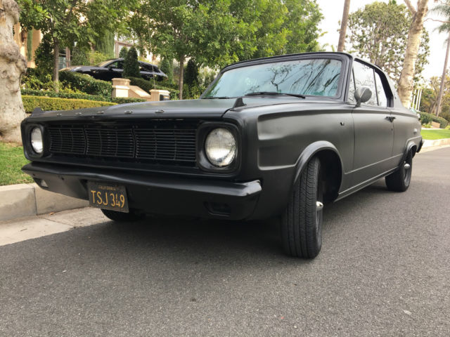 1966 Black Dodge Dart Coupe