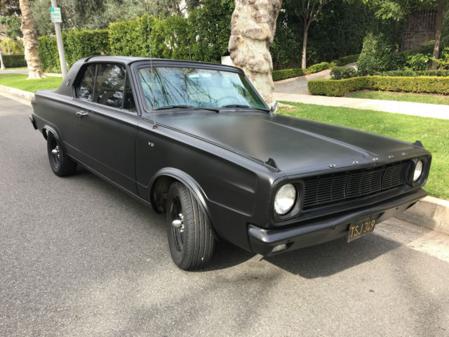 1966 Black Dodge Dart Coupe