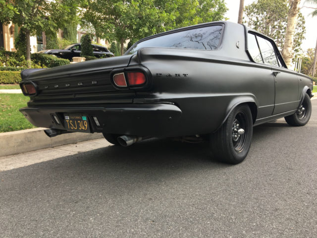 1966 Black Dodge Dart Coupe