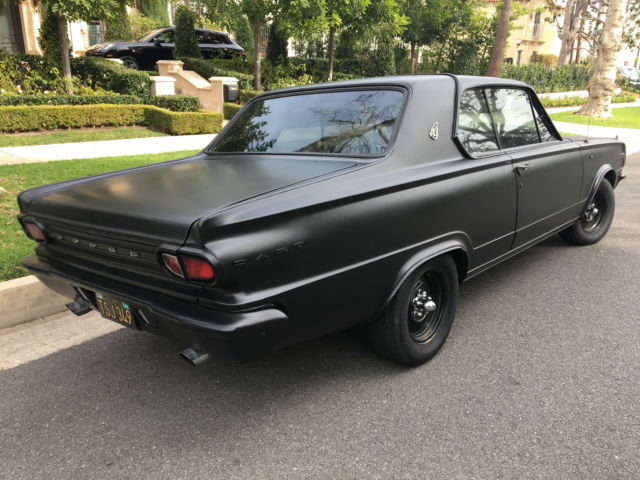 1966 Black Dodge Dart Coupe