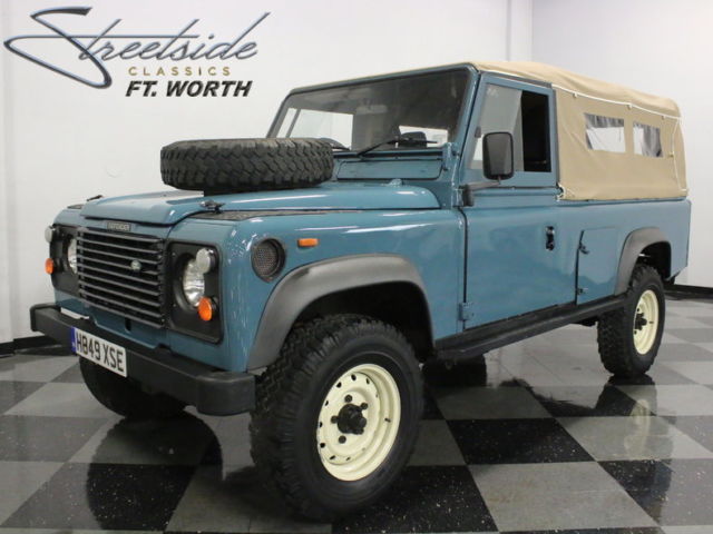 1991 Blue Land Rover Defender SUV