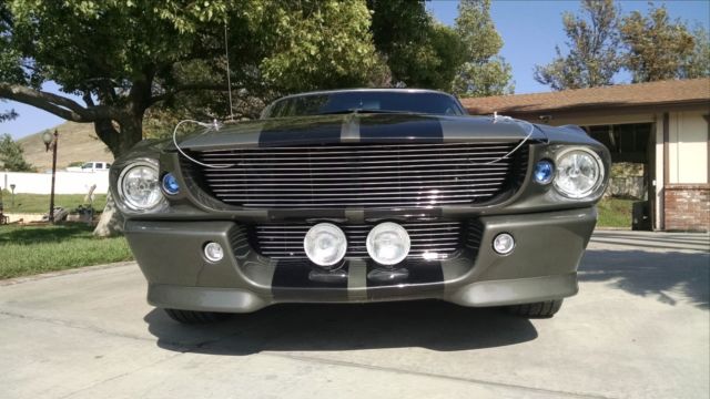 1967 Pepper Gray /black Ford Mustang Fastback