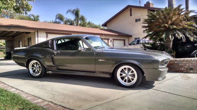 1967 Pepper Gray /black Ford Mustang Fastback