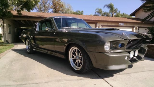 1967 Pepper Gray /black Ford Mustang Fastback