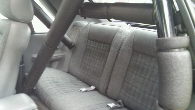 1988 Black Ford Mustang Hatchback