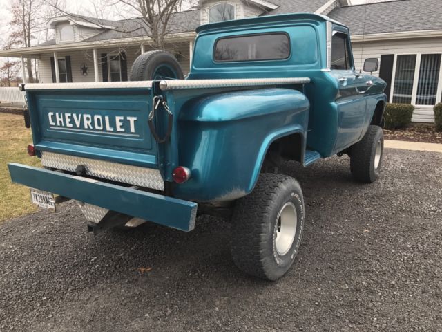 1965 Green Chevrolet C-10 Standard Cab Pickup