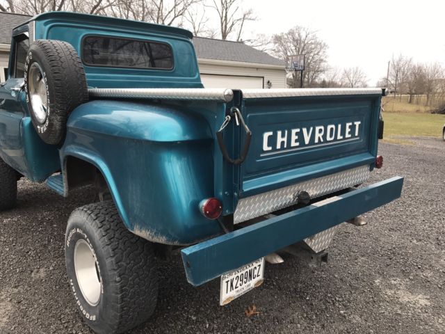 1965 Green Chevrolet C-10 Standard Cab Pickup