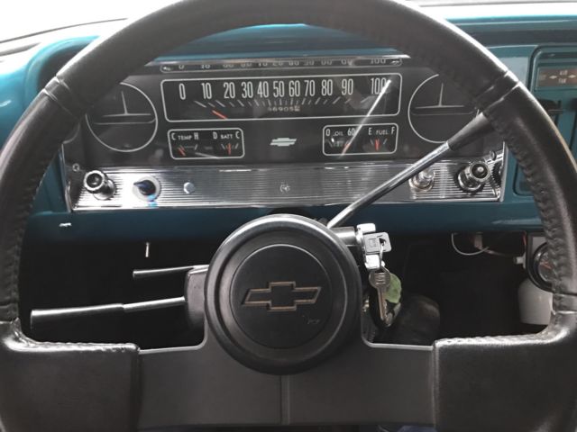 1965 Green Chevrolet C-10 Standard Cab Pickup