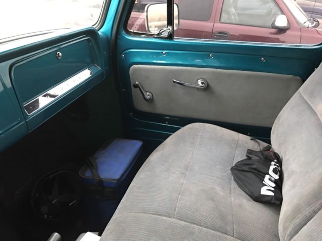 1965 Green Chevrolet C-10 Standard Cab Pickup