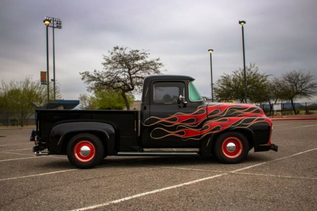 1956 Black Ford F-100 Single Cab