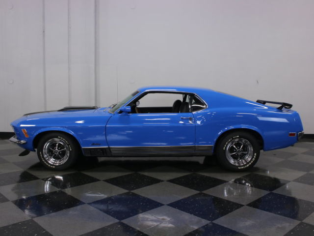 1970 Blue Ford Mustang Coupe
