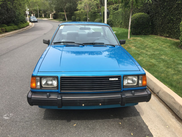 1979 Blue Mazda 626 Coupe