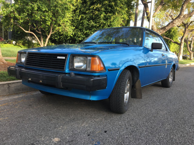 1979 Blue Mazda 626 Coupe