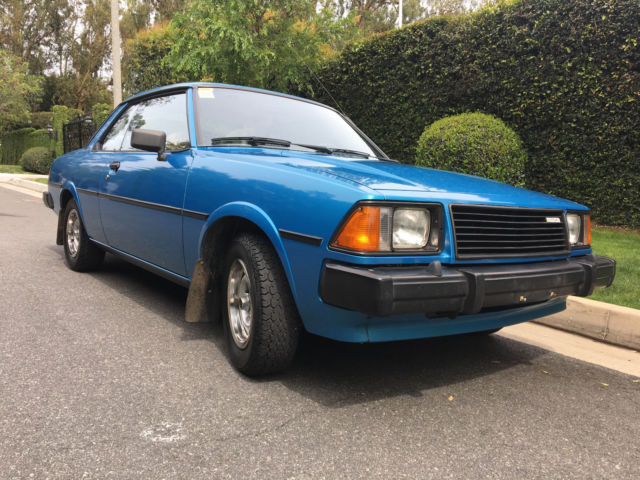 1979 Blue Mazda 626 Coupe