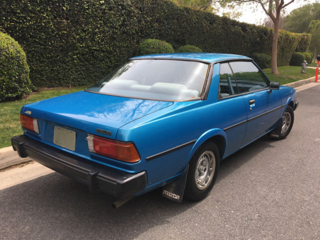 1979 Blue Mazda 626 Coupe