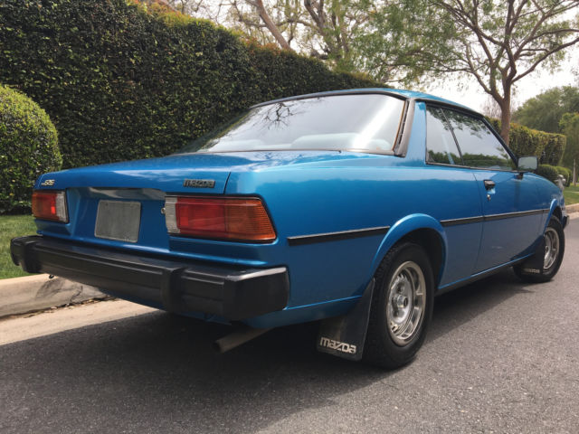 1979 Blue Mazda 626 Coupe