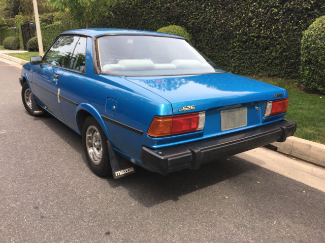 1979 Blue Mazda 626 Coupe