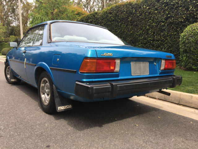 1979 Blue Mazda 626 Coupe