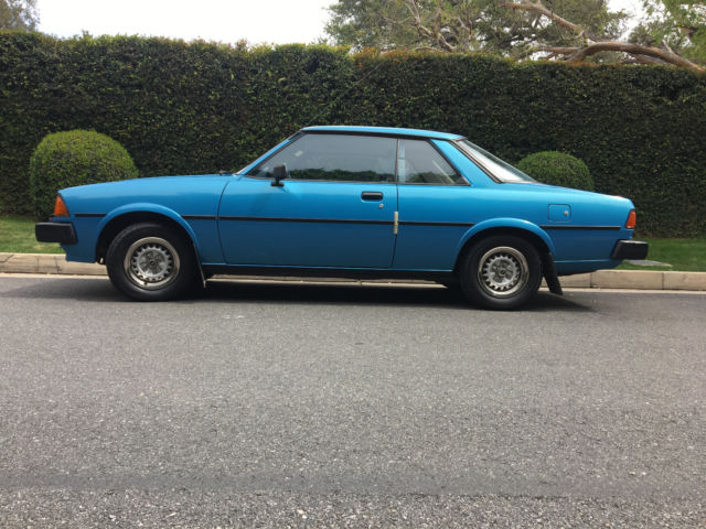 1979 Blue Mazda 626 Coupe