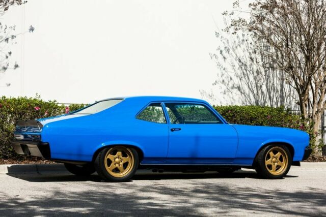 1972 Blue Pontiac Ventura Coupe