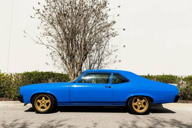 1972 Blue Pontiac Ventura Coupe