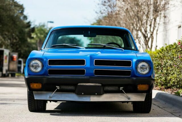 1972 Blue Pontiac Ventura Coupe