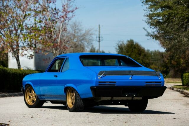 1972 Blue Pontiac Ventura Coupe