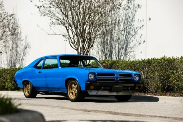 1972 Blue Pontiac Ventura Coupe