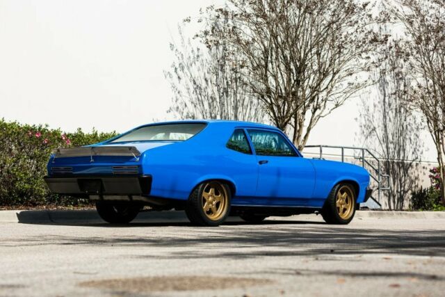 1972 Blue Pontiac Ventura Coupe
