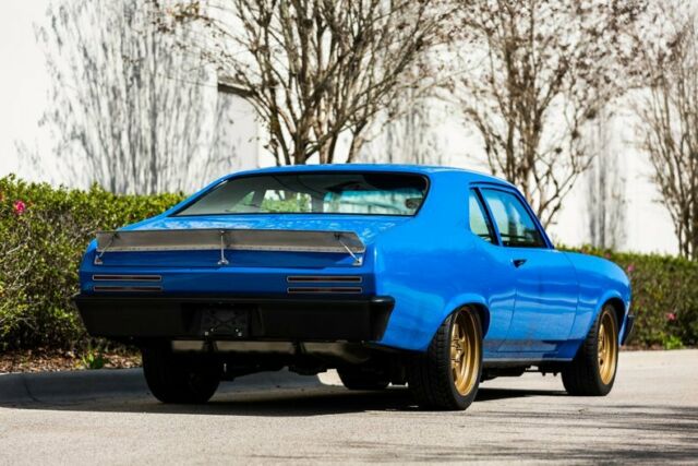 1972 Blue Pontiac Ventura Coupe