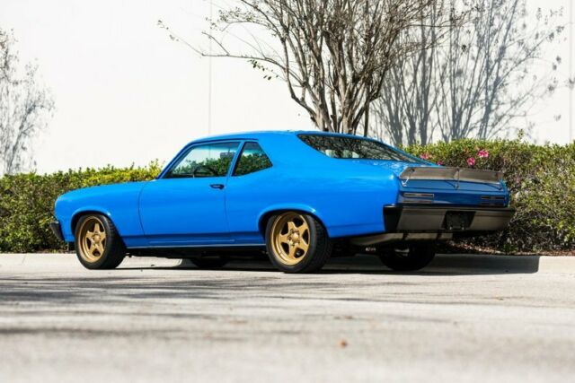 1972 Blue Pontiac Ventura Coupe