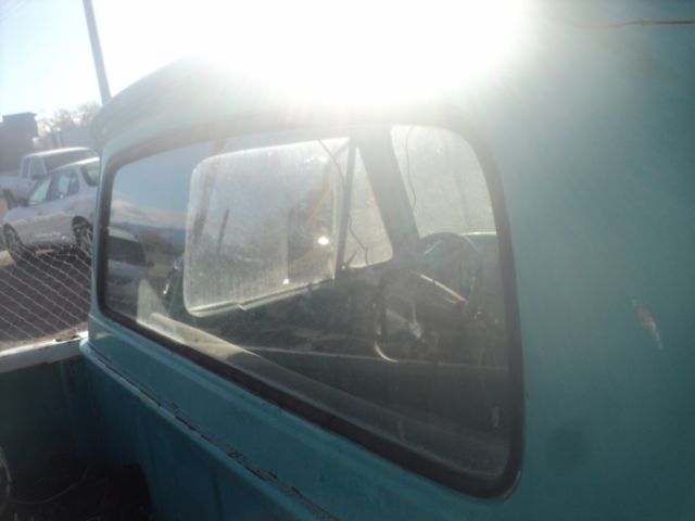 1962 Turquoise Ford F-100 Uni-body