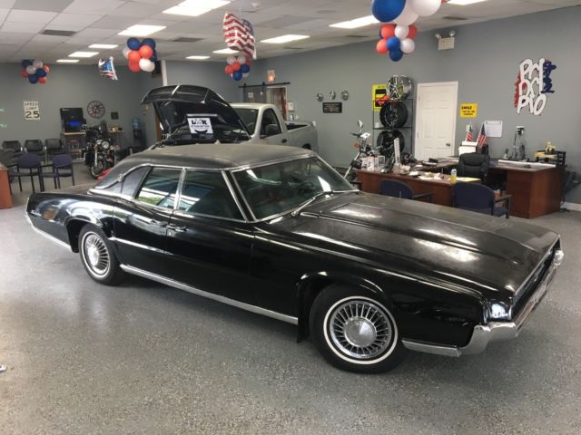 1967 Black Ford Thunderbird Sedan